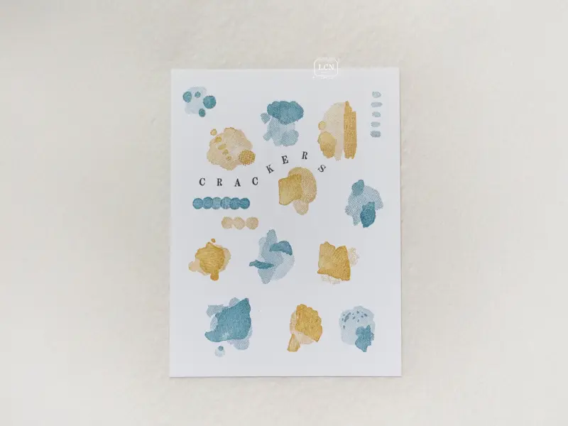 Pre-Order LCN Clear Background Stamps - Crackers