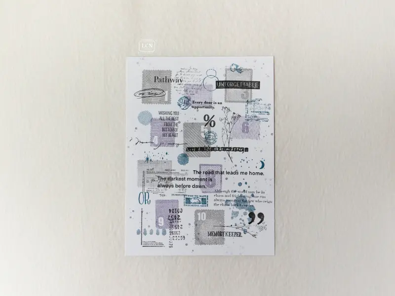 Pre-Order LCN Clear Background Stamps - Postage Stamps