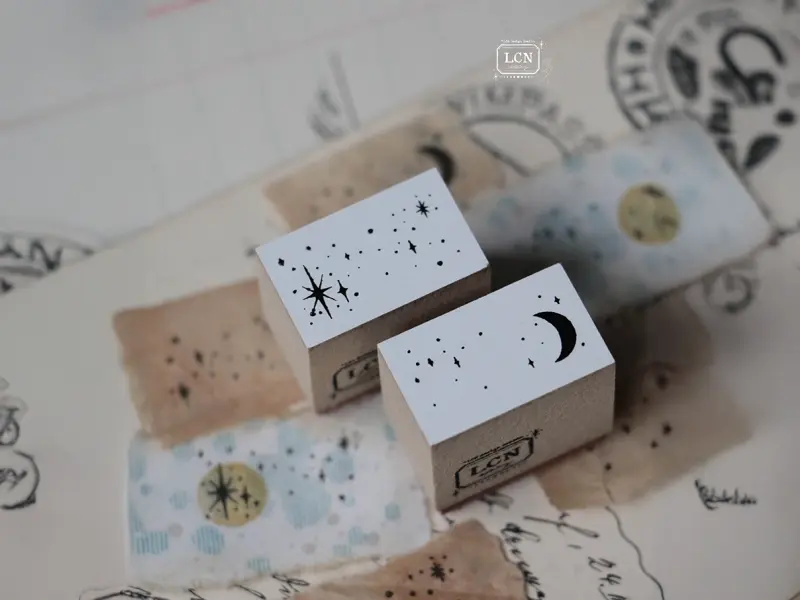 LCN Rubber Stamp Set - In The Sky