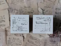 Pre-Order LCN Rubber Stamp Set - Mini Receipt S