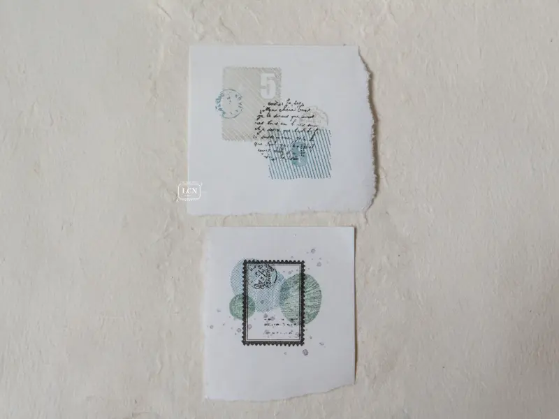 Pre-Order LCN Rubber Stamp Set - Postage Stamp L