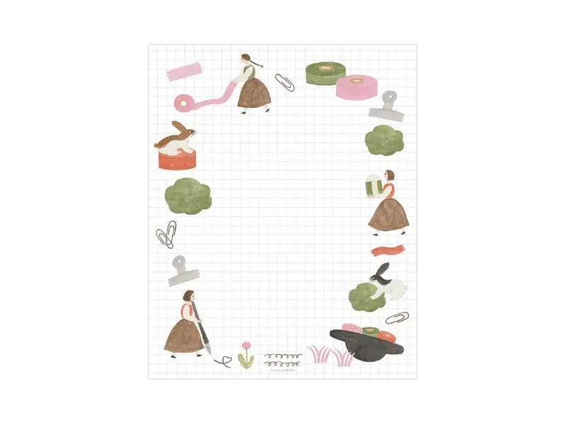 Cozyca x Necktie Letter Set - On The Desk
