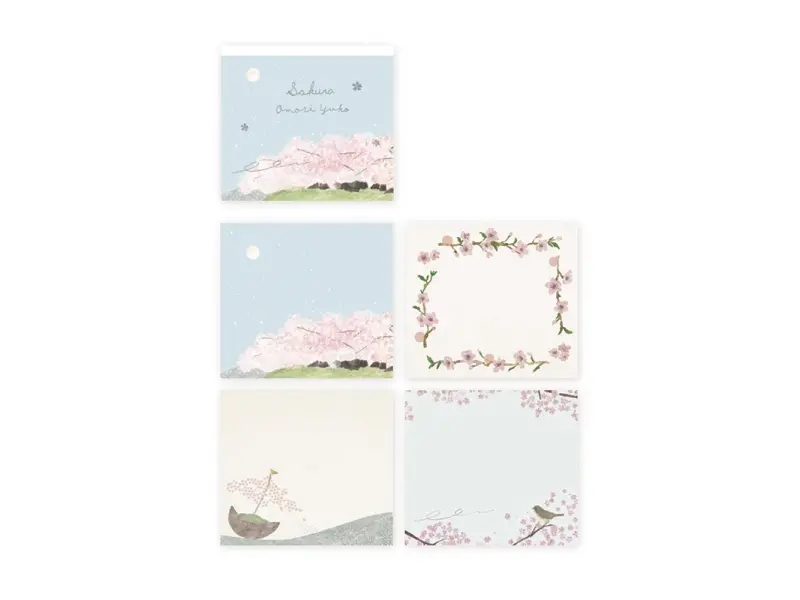 Cozyca x Omori Yuko Memo Pad - Sakura