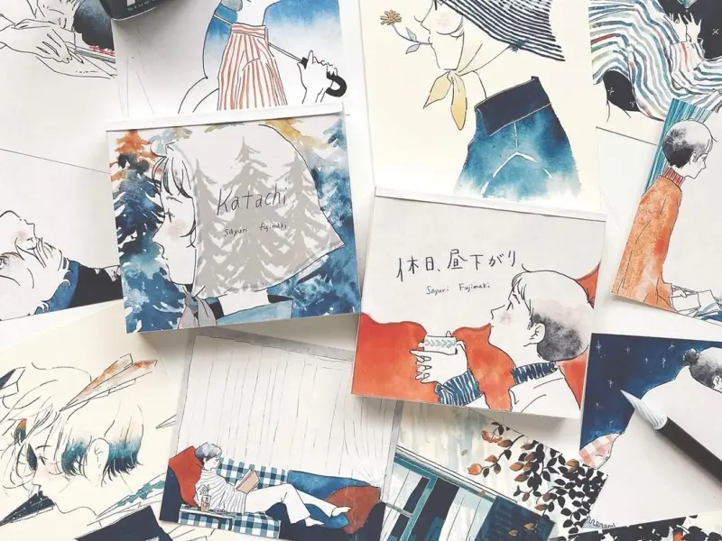 Cozyca x Sayuri Fujimaki Memo Pad - Katachi