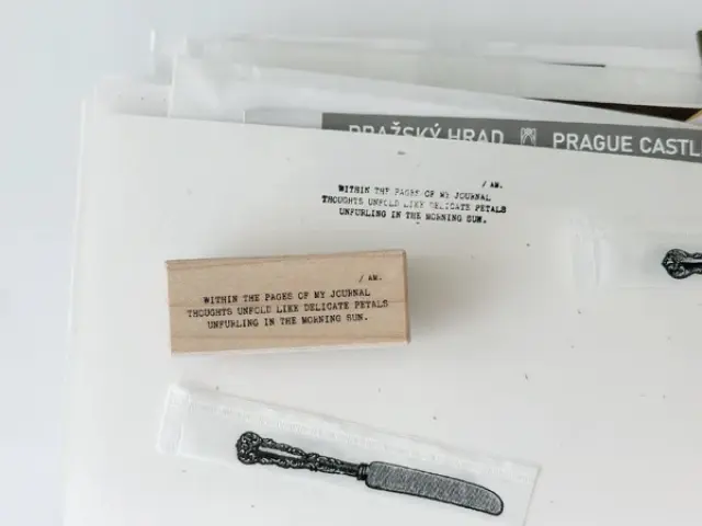 Nyret Rubber Stamp Vol.10 Daily Aesthetic No.52 - Within The Pages