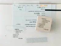 Nyret Rubber Stamp Vol.10 Daily Aesthetic No.53 - Reminder