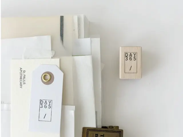 Nyret Rubber Stamp Vol.10 Daily Aesthetic No.56 - Day 365