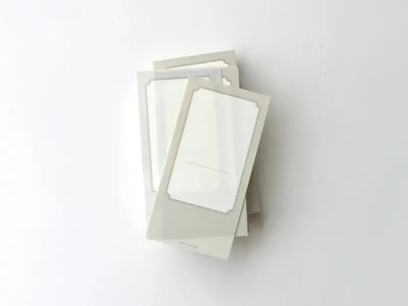 Nyret Frame Memo Pad - Grey And Dusty Pink