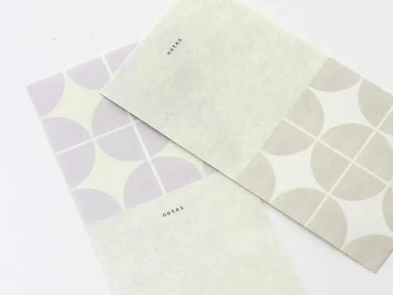Nyret Frame Memo Pad - Purple And Peach