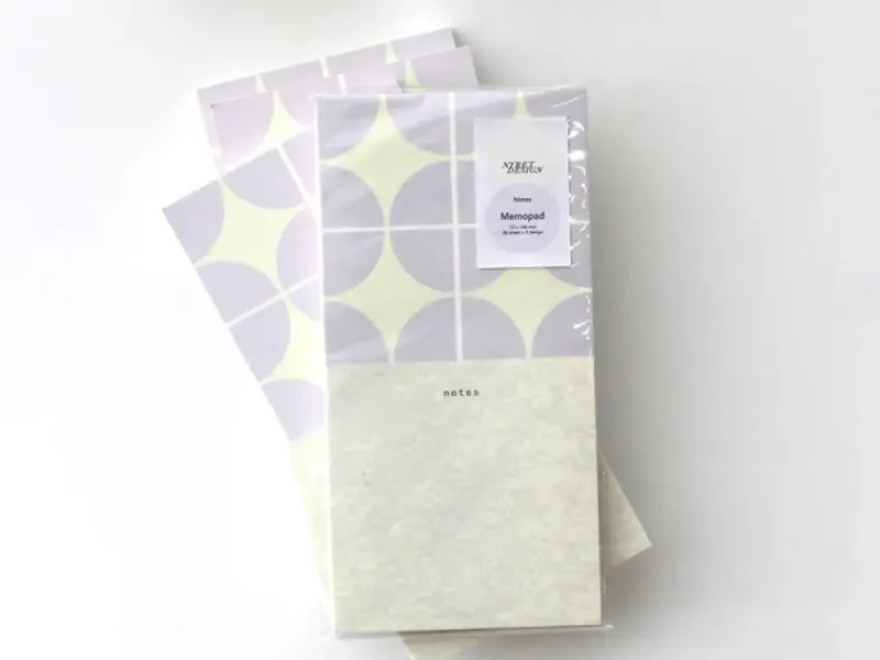 Nyret Frame Memo Pad - Purple And Peach