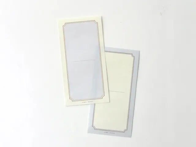 Nyret Frame Memo Pad - Blue And Yellow