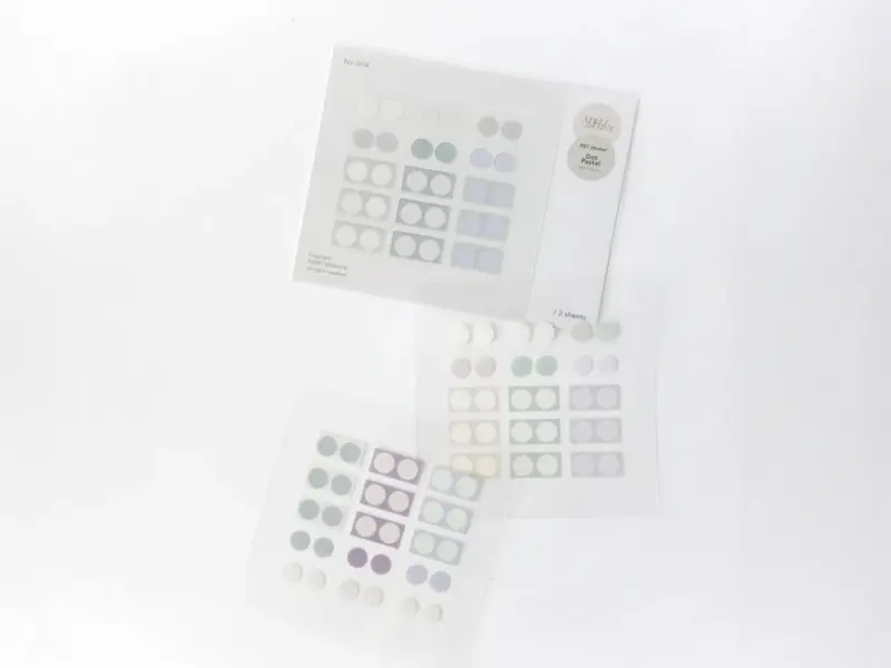 Nyret PET Stickers - Dot Pastel