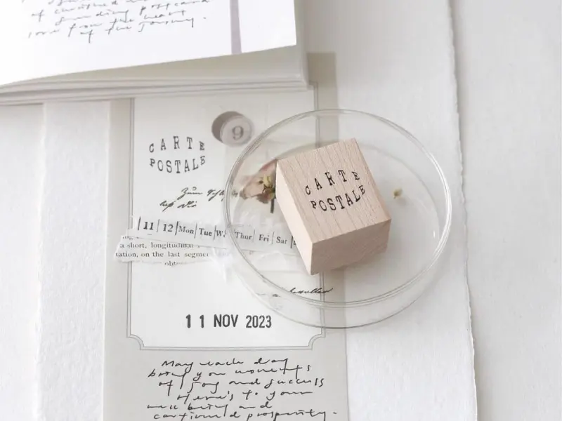 Nyret Rubber Stamp Vol.9 Postcard Series - Postal