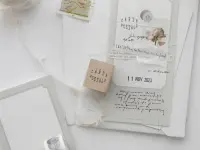 Nyret Rubber Stamp Vol.9 Postcard Series - Postal