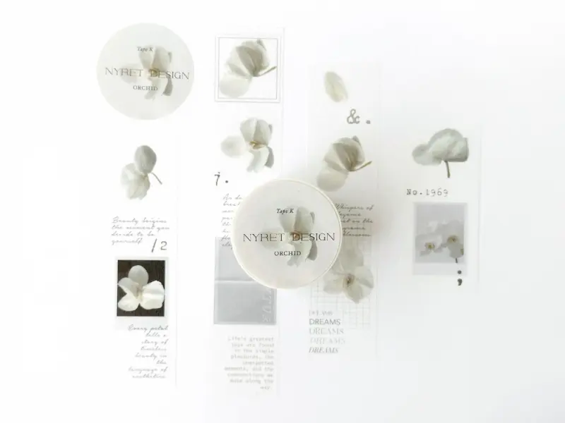 Nyret Washi Tape K - Orchid