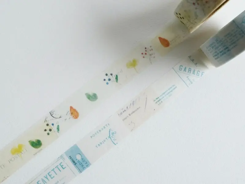 Yohaku Washi Tape Y-159 - Birch Forest
