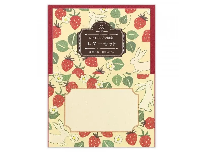 NB Co. WANOWA Letter Set - Strawberry Rabbit