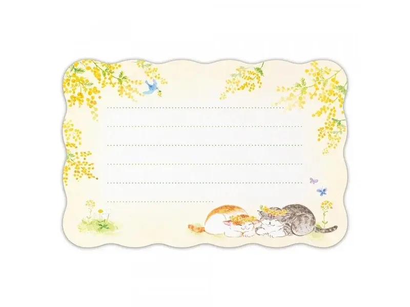 NB Co. Mini Letter Set - Mimosa Cats