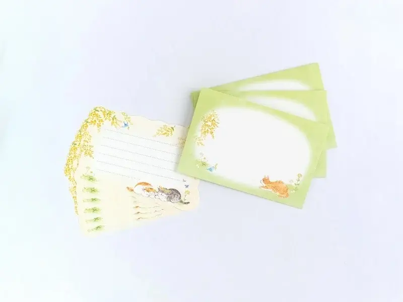 NB Co. Mini Letter Set - Mimosa Cats