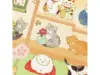 NB Co. Paper Stickers - Cats in Japanese Style Room