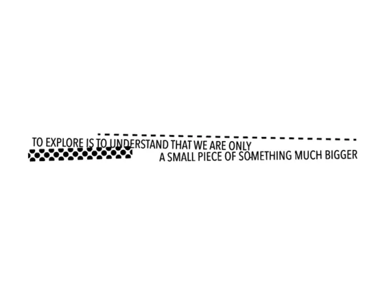Kurukynki Rubber Stamp Journeying - Explore
