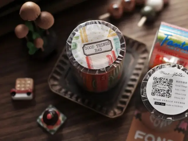 Miao Stelle Glossy PET Tape - Good Things Bag