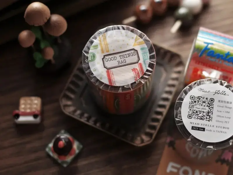 Miao Stelle Glossy PET Tape - Good Things Bag