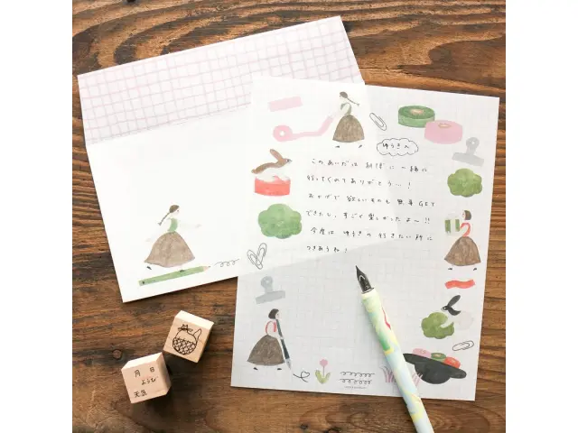 Cozyca x Necktie Letter Set - On The Desk
