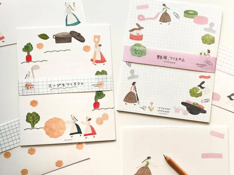 Cozyca x Necktie Letter Set - On The Desk