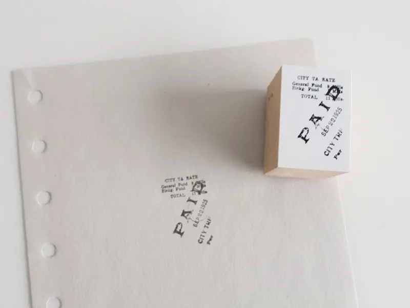 Yohaku Rubber Stamp S103 - Item