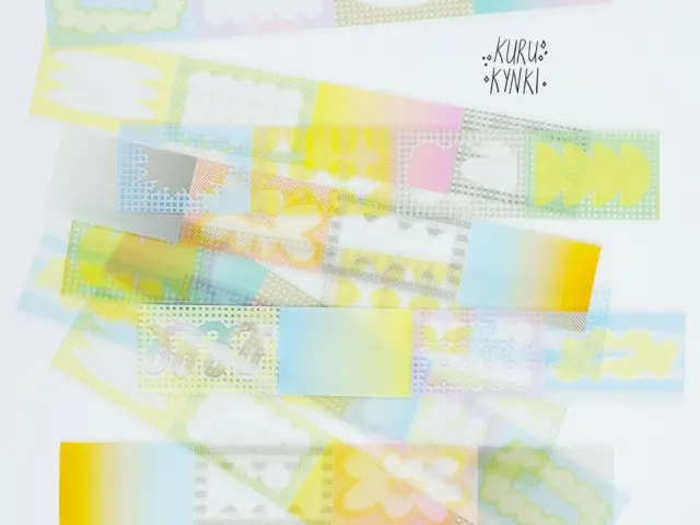 Kurukynki PET Tape - Colorful