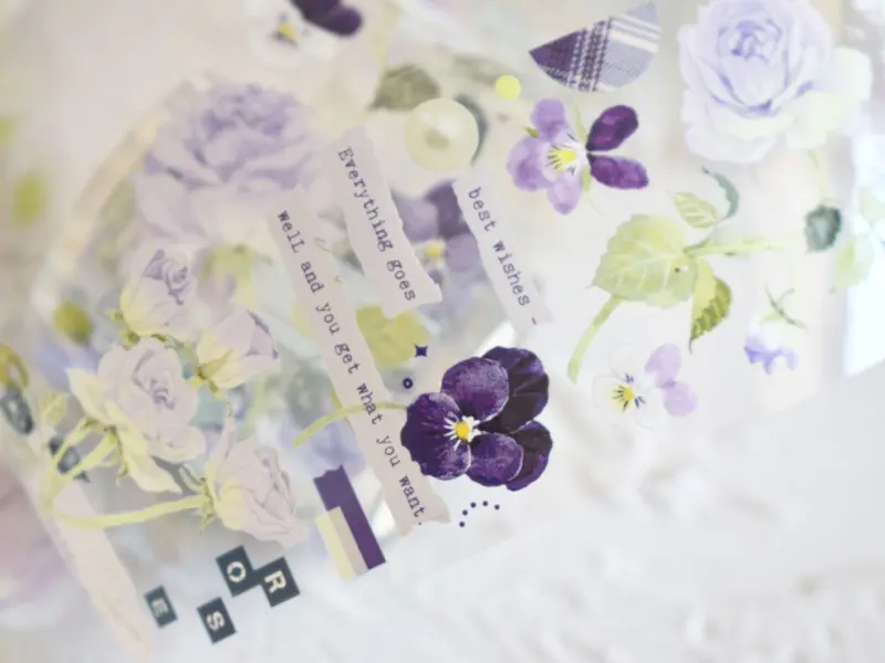 Wildberry Lab Tape - Dot Purple