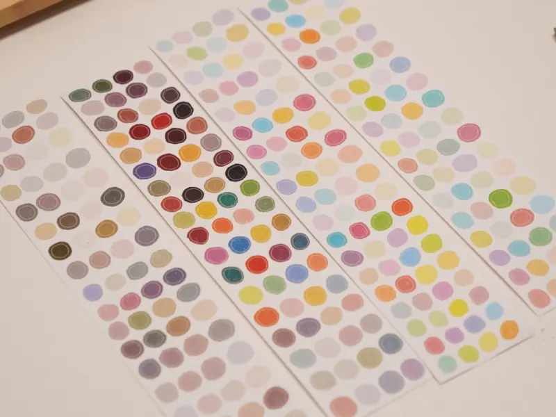 Pre-Order Wanle Studio Kiss-Cut Tape Stickers - Dots