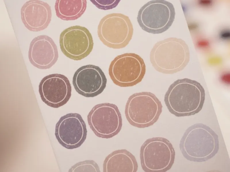 Pre-Order Wanle Studio Kiss-Cut Tape Stickers - Dots