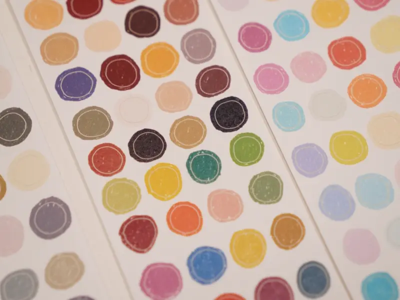 Pre-Order Wanle Studio Kiss-Cut Tape Stickers - Dots