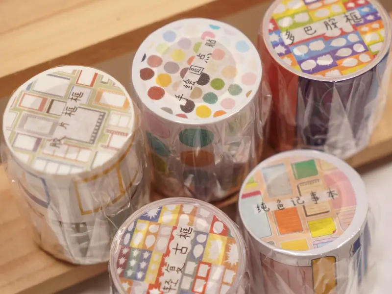 Pre-Order Wanle Studio Kiss-Cut Tape Stickers - Dots