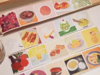 Wanle Studio Vol.10 Kiss-Cut Tape Stickers - Food