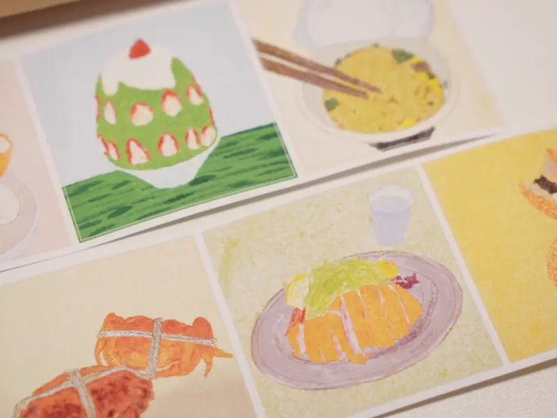 Wanle Studio Vol.10 Kiss-Cut Tape Stickers - Food