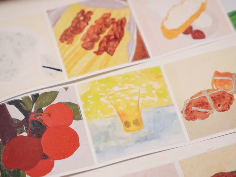 Wanle Studio Vol.10 Kiss-Cut Tape Stickers - Food