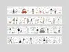 Wanle Studio Kiss-Cut Washi Tape - Walking With Dog