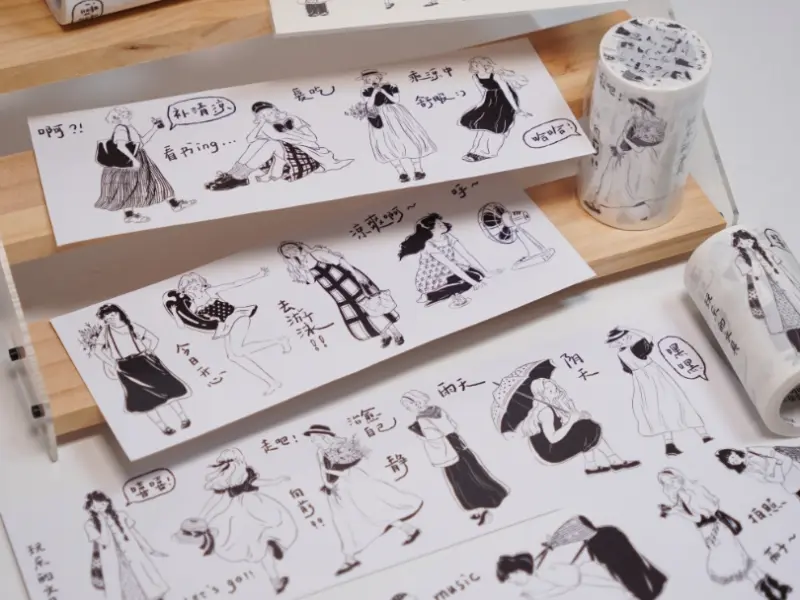 Wanle Studio Vol.9 Washi Tape - Summer Energy