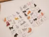 Wanle Studio Vol.10 Clear PET Stickers - Cats