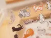 Wanle Studio Vol.10 Clear PET Stickers - Cats
