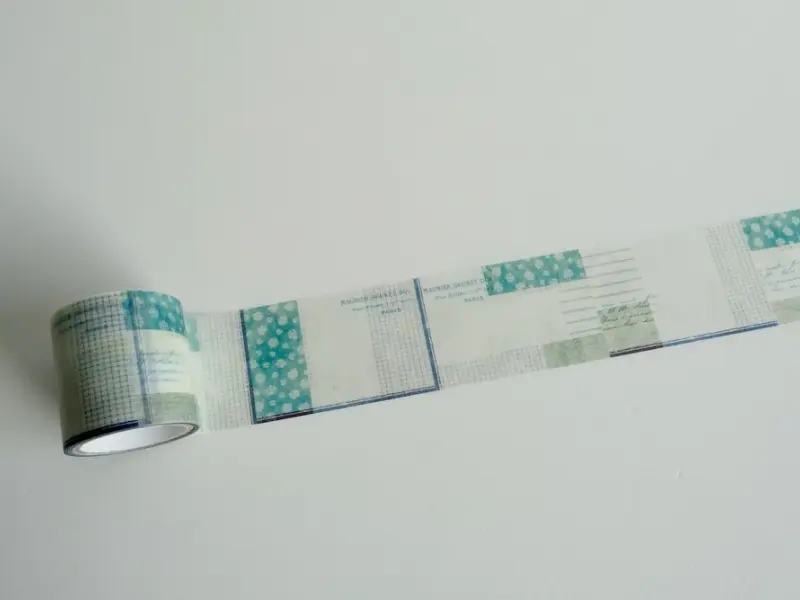 Yohaku Tracing Roll Sticky Note CHECK&STRIPE Winter Gift 2024 - YC-024