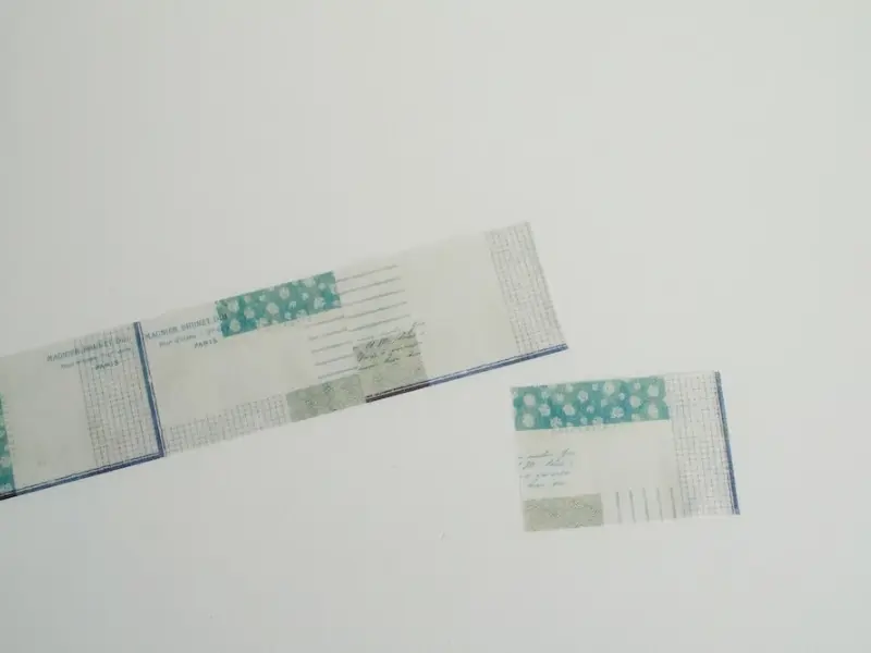 Yohaku Tracing Roll Sticky Note CHECK&STRIPE Winter Gift 2024 - YC-024