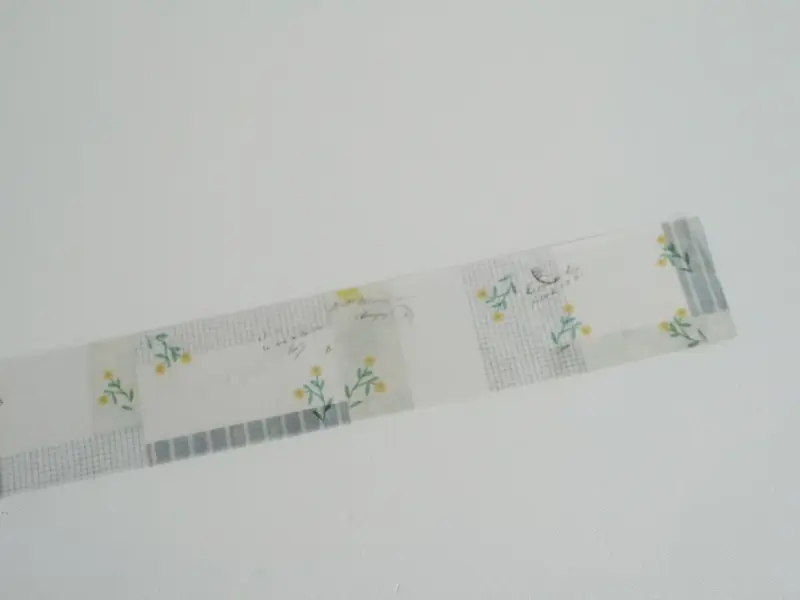 Yohaku Tracing Roll Sticky Note CHECK&STRIPE Winter Gift 2024 - YC-025
