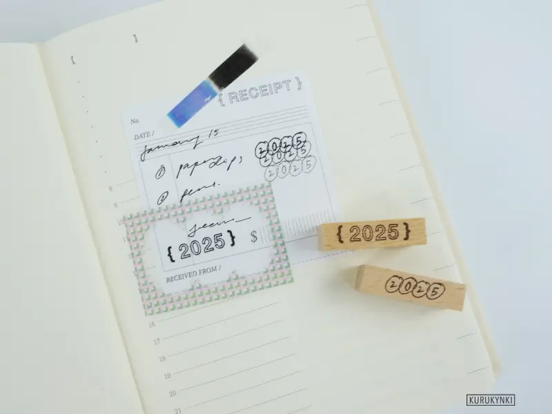 Kurukynki Rubber Stamp - Year 2025