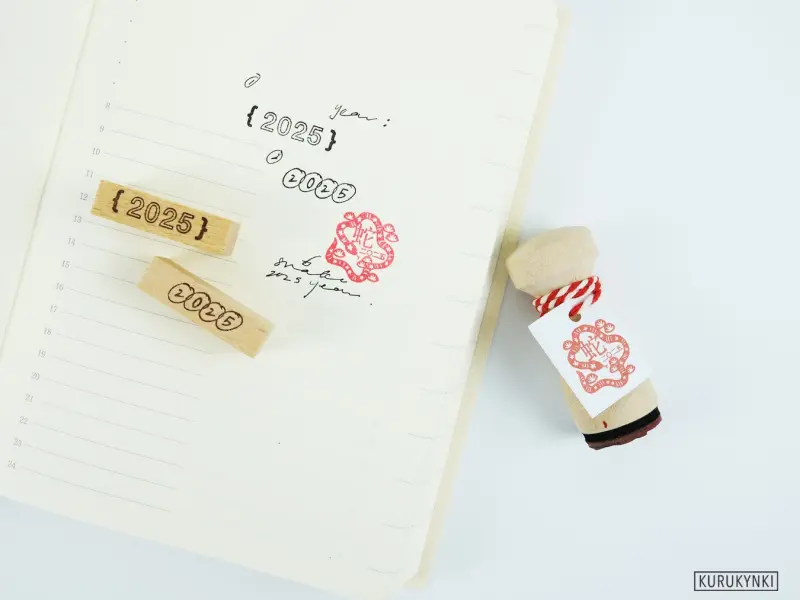 Kurukynki Rubber Stamp - Year 2025