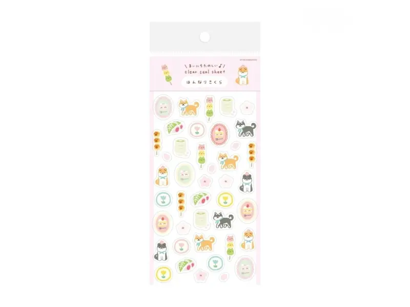 Furukawa Spring Limited Clear Stickers - Elegant Sakura