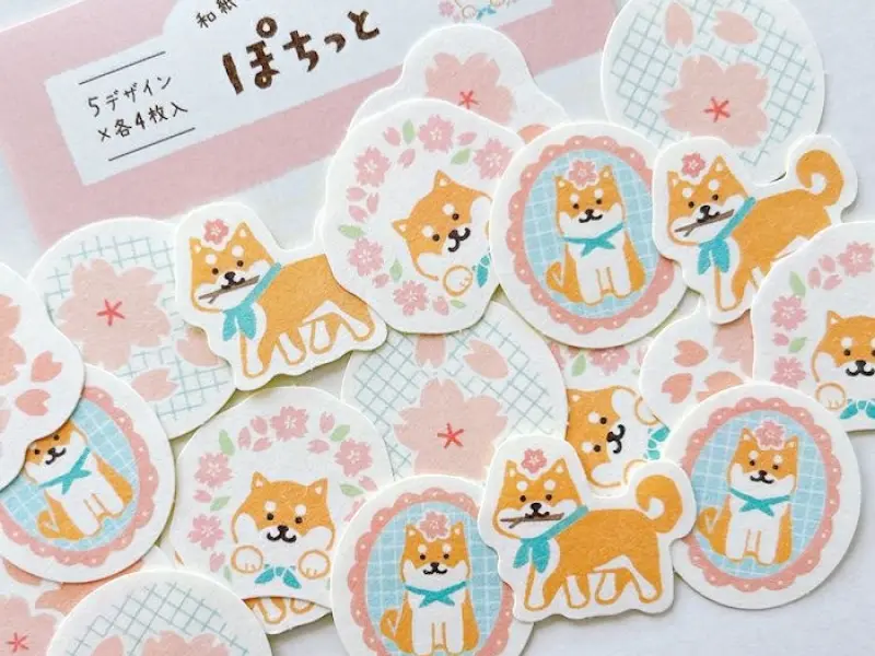 Furukawa Spring Limited Sticker Flakes - Cute Puppy